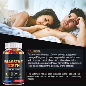 Männliche Leistungssteigerung Massive Gummies OEM Private Label <span class=keywords><strong>Maca</strong></span>-Extrakt Nahrungsergänzungsmittel Natürlich Verbesserte Stimmung Energie - Product Image 3