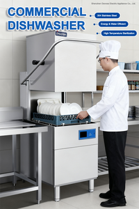 <span class=keywords><strong>Lave</strong></span>-<span class=keywords><strong>vaisselle</strong></span> commercial à haute capacité, intelligent, autoportant, type hotte, pour restaurants - Product Image 5