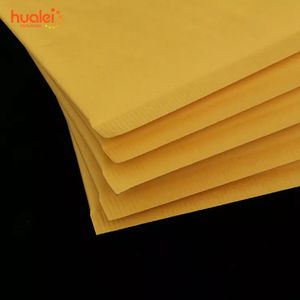 Bolsas de Embalaje de Polietileno Personalizadas Nuevas 2026, Bolsas de Correo Ecológicas de Papel Kraft Amarillo con Burbujas - Product Image 5