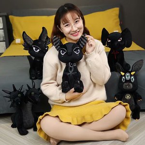 Nouvelle série Diablo transfrontalière, <span class=keywords><strong>jouet</strong></span> en peluche tendance, chien en coton PP, poupée de style sombre, cadeau créatif d'Halloween - Product Image 3