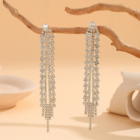 CJH-Boucles d'oreilles à pompon en diamant, concours de musculation, boucles d'oreilles haut de gamme, boucles d'oreilles et accessoires pour femmes