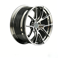 Nouvelles jantes en alliage d'aluminium forgé monobloc chromées 16-20 pouces 5x120/5x114.3/5x112 25 mm multi-branches pour M3 F80 Audi A4 Mercedes