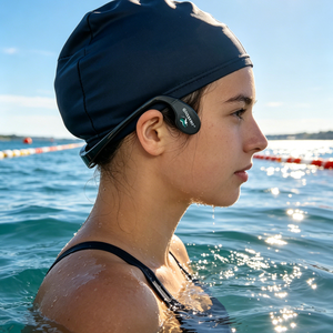 Casque <span class=keywords><strong>d</strong></span>'entraînement sans fil SwimTalk H916A 1000M pour l'entraînement <span class=keywords><strong>en</strong></span> eau libre, la natation, le surf, la voile, récepteur sous-marin - Product Image 3