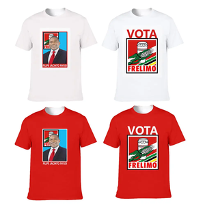 Camisetas de campaña política con logo OEM, camisetas baratas para sublimación, camisetas de votación y elecciones para promoción de manifestaciones. - Product Image 1