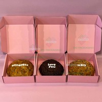 Mini boîte d'emballage de gâteau personnalisée avec logo pour l'emballage de boîte de gâteau en gros