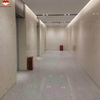 Dalle de pierre calcaire beige clair moderne découpée sur mesure pour cuisine, villa, salle de bain, meuble-lavabo, revêtement mural intérieur/extérieur (Résistant au feu)