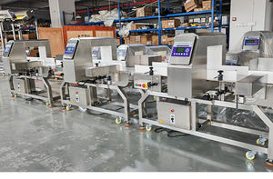 Fırın endüstrisinde gıda ve bisküvi için çelik <span class=keywords><strong>Metal</strong></span> dedektörü ucuz fiyat birleştirmek çin'de yapılan kontrol ağırlığı - Product Image 6