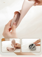 Porte-pinceaux de maquillage en silicone souple et portable Porte-pinceaux de voyage pour le visage Porte-pochette de maquillage lavable