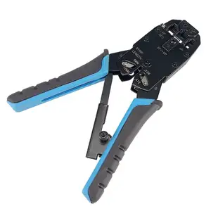 เครื่องมือ Crimper 10P10C เครื่องมือการเชื่อมต่อปลั๊กแบบแยกส่วน