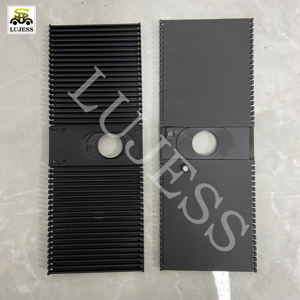 Couvercle de Position coulissante de Console de changement de vitesse en caoutchouc noir promotionnel anti-poussière pour Bentley <span class=keywords><strong>Continental</strong></span> GT GTC Flying Spur 3W1713111F - Product Image 2