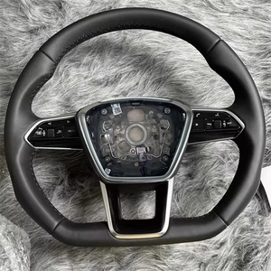 Volante de coche de fibra de carbono para Audi RS3 8Y S3 B8 Q1 Q3 <span class=keywords><strong>A1</strong></span> 8X RS4 B8 A6 B8.5 Q5 A7 A4 B9 RS6 RS7 S4 - Product Image 5