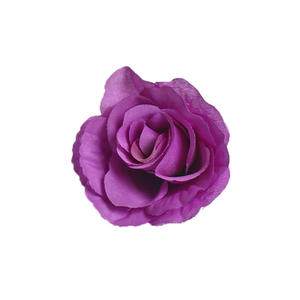 Unique <span class=keywords><strong>Corolle</strong></span> Rose Tête Soie Fleur <span class=keywords><strong>À</strong></span> La Main DIY Fausse Guirlande Coiffe Décoration pour Salon Thanksgiving Fleur - Product Image 5