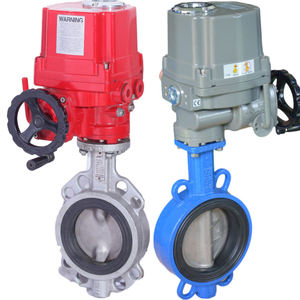 Bray in ghisa S31 Dn50 ossi150 220V AC attuatore elettrico ad alta temperatura valvola a farfalla per l'acqua per l'agricoltura - Product Image 5