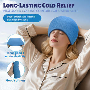 Gorro de Gel Frío para el Cuidado de la Salud, Ajuste Firme, Reduce la Presión, Alivio del Dolor de Cabeza y la Migraña, Terapia de Gel Refrescante de Larga Duración - Product Image 6