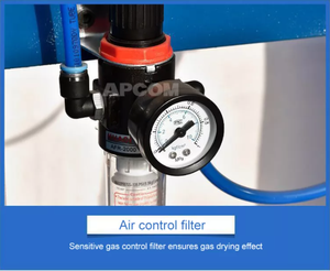 Sécheur d'air comprimé à adsorption à double tour avec séchage par tamis moléculaire en alumine de haute qualité pour la découpe laser - Product Image 5