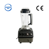 Blender Profesional untuk Penggunaan Komersial 2200W Kontrol Kecepatan Variabel Pembuat Smoothie Tugas Berat Pisau Baja Tahan Karat