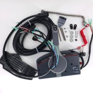 YAMABISI 2-Takt 40 PS Langschaft-Außenbordmotor mit Vollausstattung, hydraulischer Powertrimmung, optionaler Fernbedienung und Elektrostart - Product Image 3