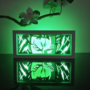 Lámpara <span class=keywords><strong>de</strong></span> Noche 3D <span class=keywords><strong>de</strong></span> <span class=keywords><strong>la</strong></span> <span class=keywords><strong>Serie</strong></span> <span class=keywords><strong>de</strong></span> Anime con Garney y <span class=keywords><strong>Luffy</strong></span>, una Fuente <span class=keywords><strong>de</strong></span> Luz LED <span class=keywords><strong>de</strong></span> Demon Slayer - Product Image 4