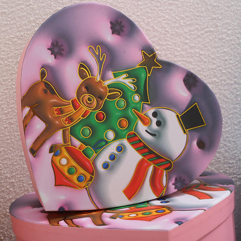 Pink-snowman  fawn-three-piece set