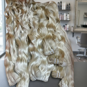 Cabello Humano Virgen Remy Doble Trama de la Marca VGP para Tejido a Máquina, 100 Gramos, Todos los Colores Disponibles - Product Image 3