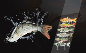 Ish-Juego de cebos para pesca deportiva, herramientas de pesca de plástico - Product Image 3