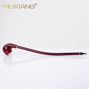 High Quality Long <strong>Stem</strong> Bent Tobacco <strong>Pipe</strong> Handmade Bakelite Resin Smoking <strong>Pipe</strong> - Product Image 4