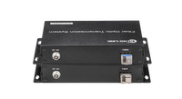 Convertisseur Fibre Optique 4K Monomode Monofibre Émetteur-Récepteur 10KM avec Fonction KVM