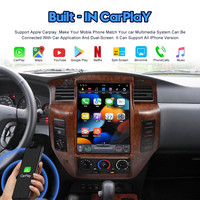 12.3 pouces pour NISSAN PATROL Y61 2004-2019 autoradio DVD lecteur multimédia Navigation GPS CarPlay écran unité principale