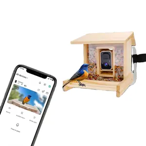 Nieuwe Vogel Huis Hanger Vogel Nest Decoratie Met Camera Vogelvoeder