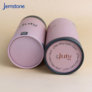 Proveedores experimentados Logotipo impreso personalizado Kraft cilindro artesanal tubo de papel embalaje con tapa - Product Image 4