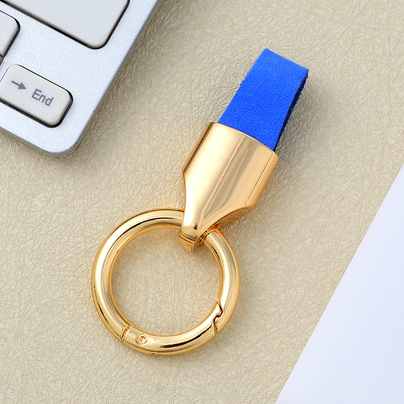 Bague bleu + or