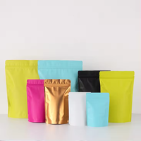 Ventes Directes Fabricant, Pochette Doypack en Plastique Ziplock 100g 250g 500g, Emballage Alimentaire de Qualité Mylar en Stock