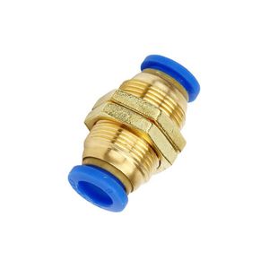 Brass <b>Quick</b> Connect Pneumatic <b>Connector</b> PM-4-6-8-10-12 British Standard Threaded Air Hose Fitting - Product Image 1