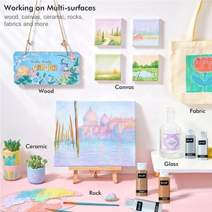 Meilleure Vente 2025 – <span class=keywords><strong>Peinture</strong></span> <span class=keywords><strong>Acrylique</strong></span> en Gros pour Artistes Débutants, Marque Privée, pour Coulage d'Eau et d'Huile, Set de <span class=keywords><strong>Peinture</strong></span> sur Verre 30ml - Product Image 3
