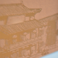Boîte cadeau coulissante carrée en carton personnalisée, emballage de luxe de petite taille pour le thé, la porcelaine, les produits de santé, emballage artisanal