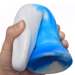 FAAK Dildo de Silicona Grande y Colorido, Tapón Anal, Juguetes Sexuales para Mujeres, Masturbador Femenino, Pene de Animal de Fantasía, Productos Eróticos - Product Image 5