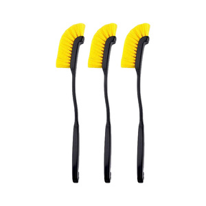 Cepillo para ruedas de coche y motocicleta, herramienta de limpieza con mango largo, material PP 4231 - Product Image 2