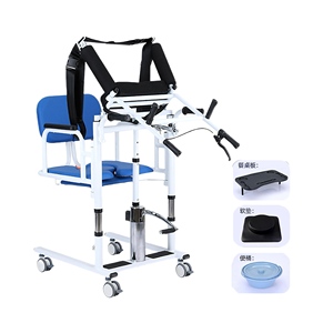 Silla de Ducha y WC Manual con Ruedas para Uso Junto a la Cama - Product Image 4