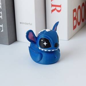 Vashine 3D impreso colorido Stitch Duck PLA materiales ecológicos decoración del hogar Toi creativo lindo personaje Juguetes Divertidos - Product Image 3