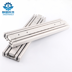 80 מ "מ סגסוגת אלומיניום רחבה תעשייתי כבד חובה מסלול דו-כיווני באורך 330 ק" ג קיבולת ציוד רפואי - Product Image 3