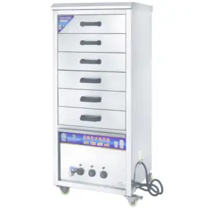 Commercial Kitchen 6 Desk Food Steamed Equipment Stainless Steel Steam Machine for cooking Food Seafood Steam