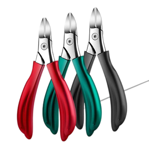 Wellflyer CN-361 làm móng tay kéo đặt móng chân dày chéo sắc nét Đại Bàng mũi kìm màu xám móng chân cắt móng tay - Product Image 5