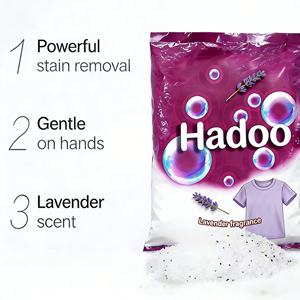 Paquete Personalizado, Diseño Gratuito, Detergente en Polvo de Alta Espuma <span class=keywords><strong>para</strong></span> Lavar Ropa, 1 kg, Venta al Por Mayor - Product Image 5