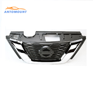 Auto Spare Parts Plastic Front Bumper Plating Grille For Nissan