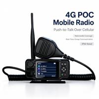 Radio mobile LTE POC GaodaPTT 4G GD-8900Pro, talkie-walkie longue portée 5000KM, fonction GPS, Android 1+8 Go de stockage, radio embarquée