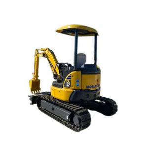 Komatsu PC30MR Crawler Excavator with Enclosed Cab Min Excavator with Core Components Gear Pump Bearing PLC - Product Image 1