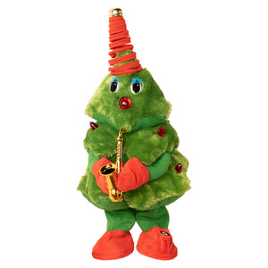 Lámpara de Peluche de Árbol de Navidad Interactiva con Música y Baile para Niños, Regalo de Navidad - Product Image 1