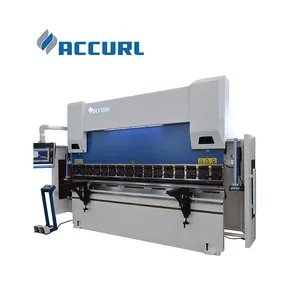 2024 Accurl 's latest machine 2D Controller 4axis CNC Press Brake Plegadoras Euro-Pro B25110