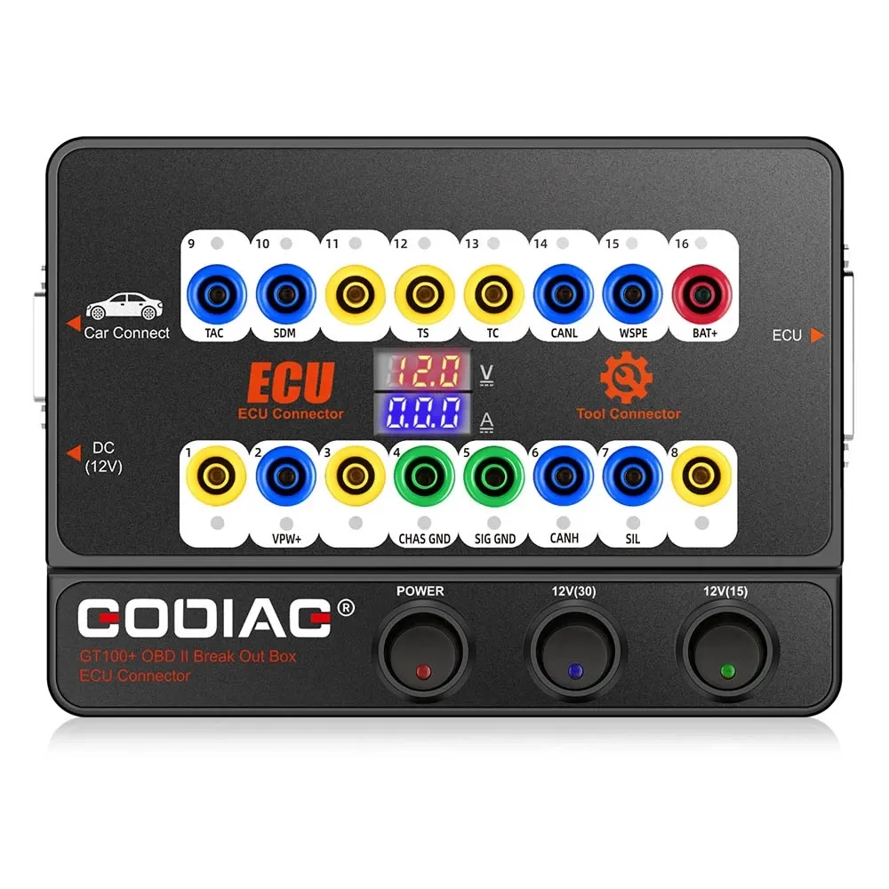 Godiag GT100 + GT100 Pro OBDII, صندوق الإنطلاق ECU ، موصل وحدة التحكم الإلكترونية ، للعرض ، تشغيل ، AUTEL ، FOXWELL ، XHORSE
