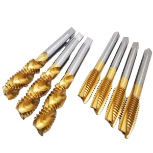 HSS Cobalt Tap & Die Set M14 * 2 forming tap lurus Flute metrik ulir bor ulir keran & Die Set untuk Finishing cerah